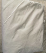 Bedding SET Sheet Sainsbury's Fitted Sheet White Size 150cmx 200cm