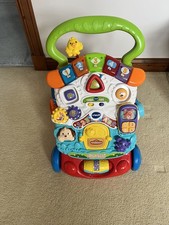 VTech First Steps Baby Walker | Push Along Walker Baby Toy with Shapes Sounds...