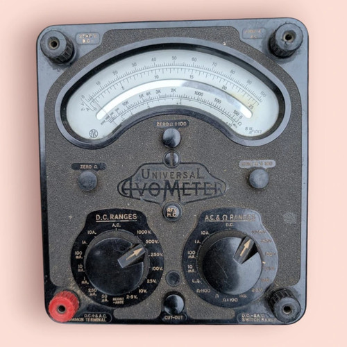 Vintage universal avometer - vintage,
