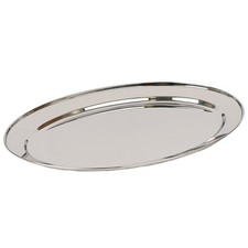 Oval Serving Platter Stainless
