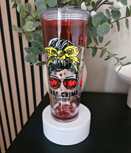 Acrylic tumbler with - acrylic,