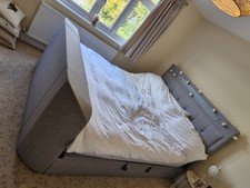 Super King Ottaman Electric TV Bed Frame