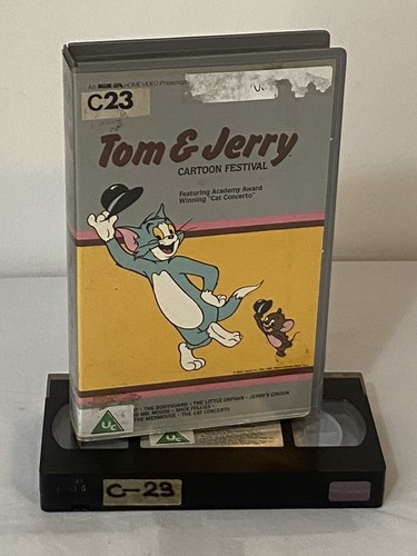 Tom and jerry vhs video - tom,