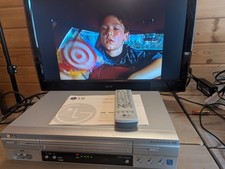 LG LV880  Nicam HIFI VCR VHS Video Cassette Player 6 Head Manual And Remote