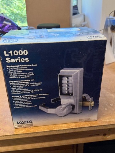 Kaba series l1000 mechanical - kaba,