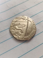 Undated 20p coin from 2008