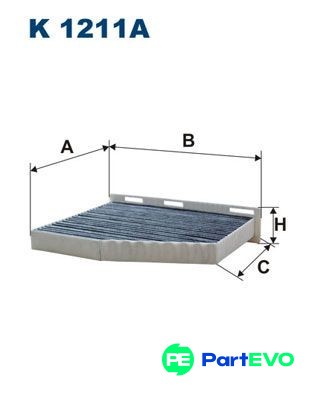 Filtron cabin air filter - cabin,