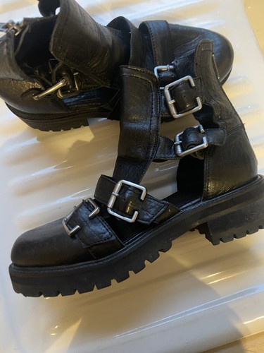 Topshop black martens - topshop,