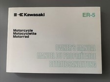 KAWASAKI ER5-C3-D2 500 OWNERS MANUAL 2002 P/No 99976-1109 ENGLISH