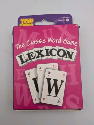 Lexicon top cards game - lexicon,