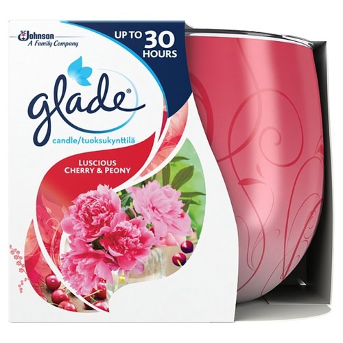 Glade candle 120g - candle, cherry