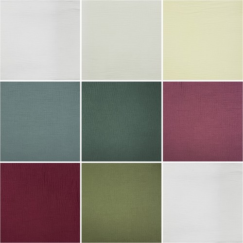 Double gauze 100 cotton - 100%, plain
