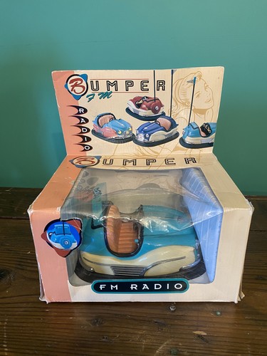 Rare vintage retro bumper car - vintage,