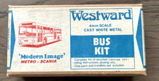 4mm Scale Westward Metro Scania Cast White Metal Bus Kit