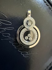 NIB 18K WG Chopard Happy