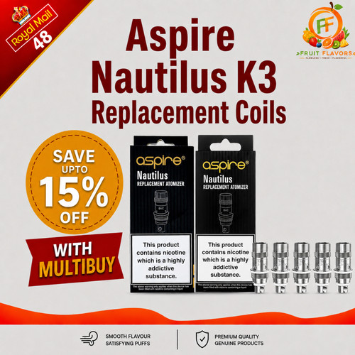 Aspire nautilus replacement - k3,