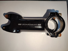 Boardman Road Race Bike Alloy Stem 90mm in Black Gloss 90mm 5 degree rise (135g)