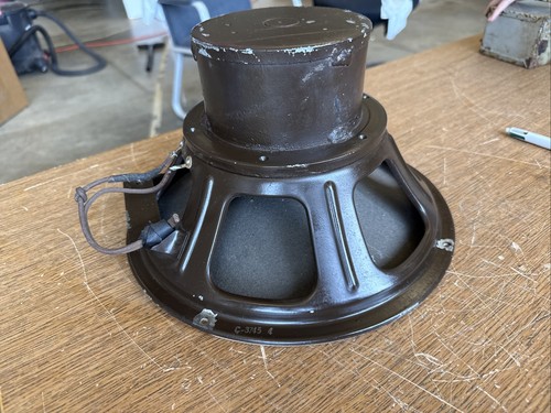 Jensen inch alnico speaker - alnico,