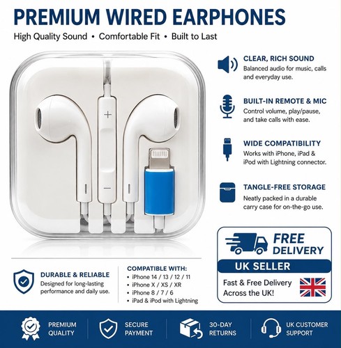 Iphone wired earphones for - wired,