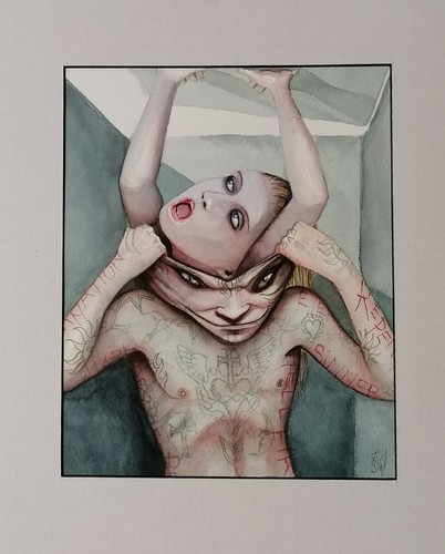 Original watercolour painting - original,