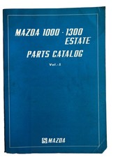 Mazda 1000 1300 Estate Parts Catalogue Mazda Original 1974