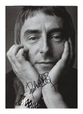 PAUL WELLER AUTOGRAPHED SIGNED