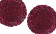 Beaded Valentines Tablemats
