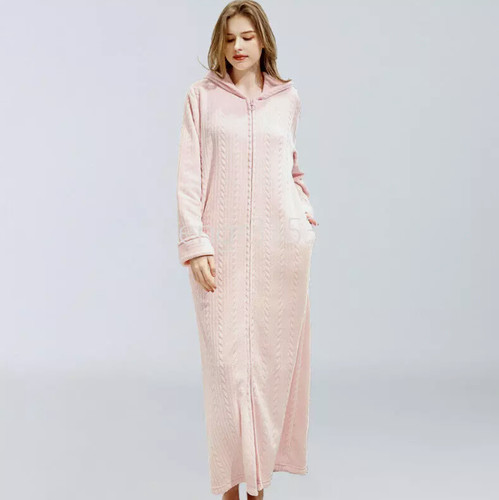 Ladies extra long - ladies, hooded