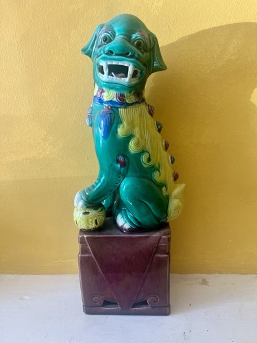 Ceramic chinese dog foo - fu,
