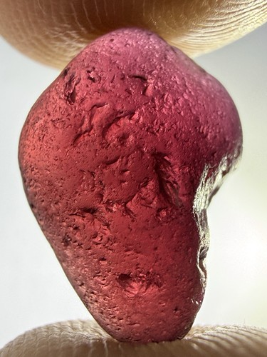 Natural garnet - ct,