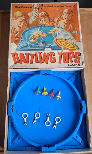 Vintage battling tops board - vintage,