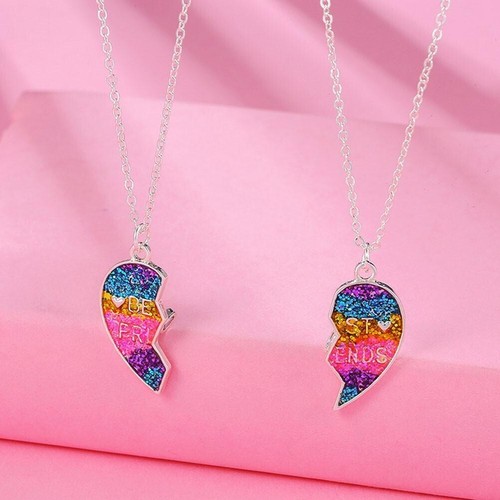 Half heart magnetic pendant - magnetic,