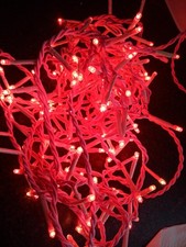 140 Bright Pink Christmas Lights