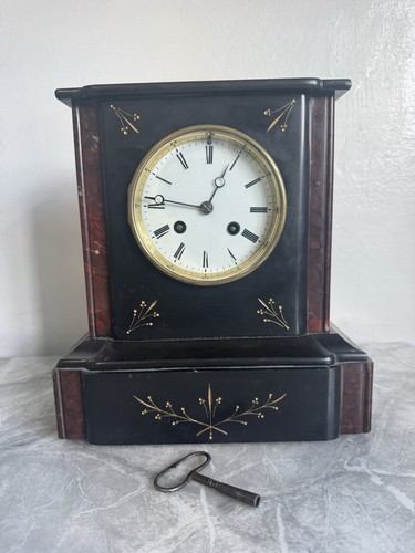 Antique french marble slate - french,