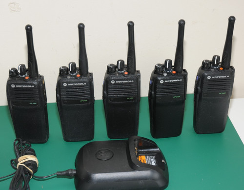 Motorola dp3400 radio with - dp3400, x5