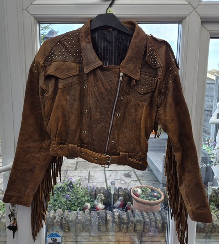 Vintage 1980 ladies leather - ladies,