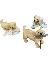 Leonardo Collection Labrador Puppy Figurine Set Collectible Ornaments