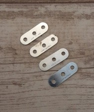 Meccano 4 x #6a 1.5" Perforated Strips - Zinc Modern LG stamp 