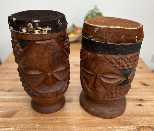 Genuine african drum - african, set