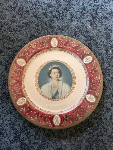 1953 portland ware - portland, plate