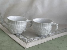 Two Meissen Mocca Cups