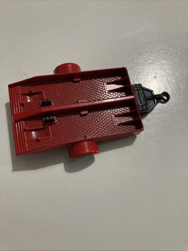 Corgi motor bike trailer red - motor,