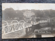Postcard Eastham Ferry Wirral Birkenhead 1909 RP Original As Seen Condition