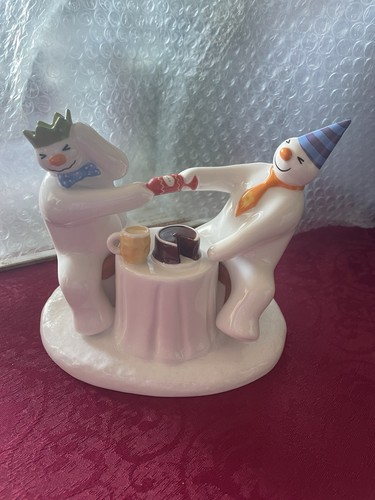 Coalport the snowman pulling - snowman,