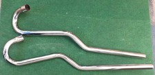 High level exhaust pipes for