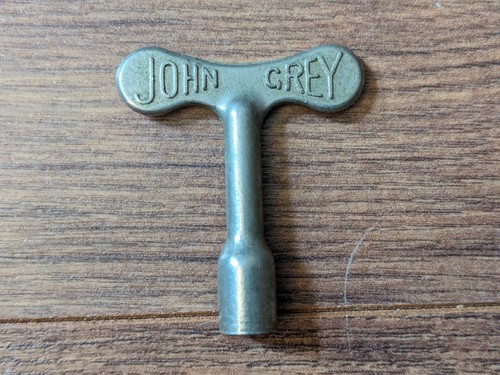 John grey vintage drum - grey,