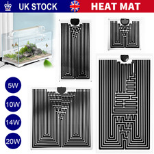 Reptile Vivarium Heat Mat Heating Warm Heater Pad With Thermostat Controller