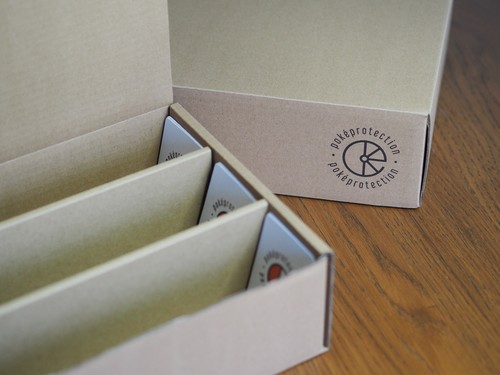 Trading card storage box - trading,
