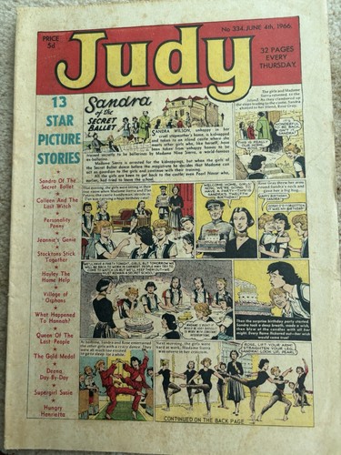 Vintage judy comic magazine - magazine,