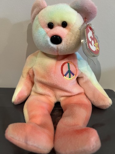 Retired peace teddy - peace,
